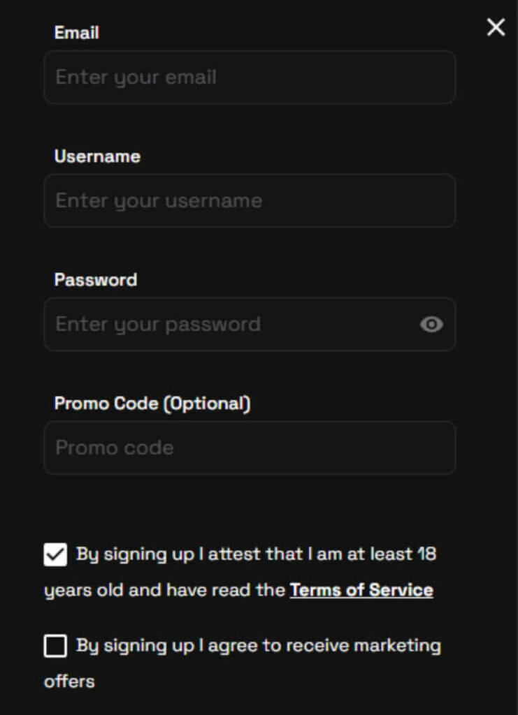 Log In to Your Existing Account